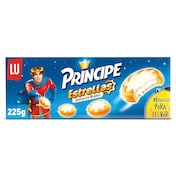 Galletas rellenas de chocolate blanco estrellas Principe 225 g