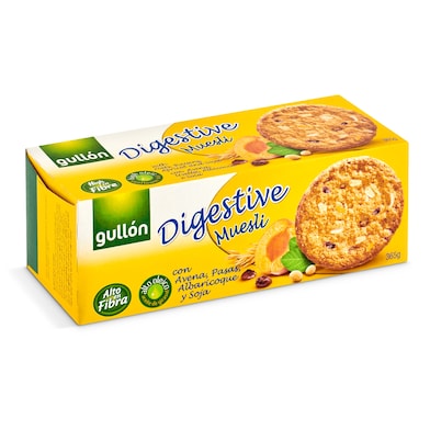 Galletas digestive con muesli Gullón 365 g-0
