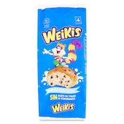Bollería con pepitas de chocolate con leche Weikis 240 g