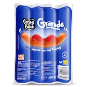 Salchichas cocidas grandes Dia Funky Frank 330 g