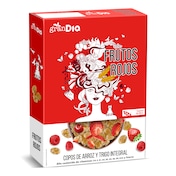 Cereales copos de arroz y trigo integral con frutos rojos Gran Dia 300 g