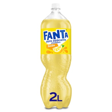 Fanta de limón zero 2 L-0 Fanta de limón zero 2 L-0