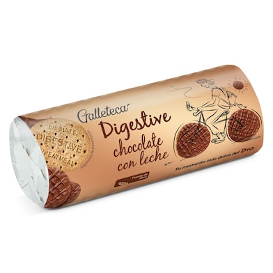 Galletas digestive con chocolate Galleteca de Dia 300 g-0 Galletas digestive con chocolate Galleteca de Dia 300 g-0