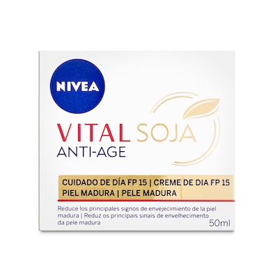 Crema de día antiarrugas con soja Nivea 50 ml-0 Crema de día antiarrugas con soja Nivea 50 ml-0