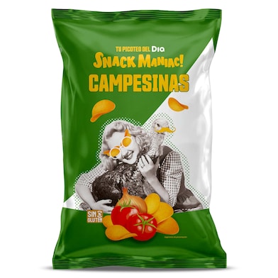 Patatas fritas campesinas Dia Snack Maniac 170 g-0 Patatas fritas campesinas Dia Snack Maniac 170 g-0