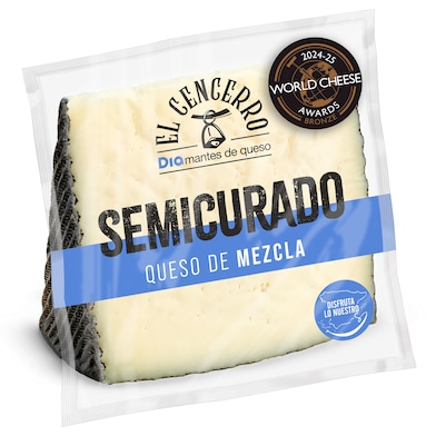 Queso semicurado Dia El Cencerro 250 g-0 Queso semicurado Dia El Cencerro 250 g-0