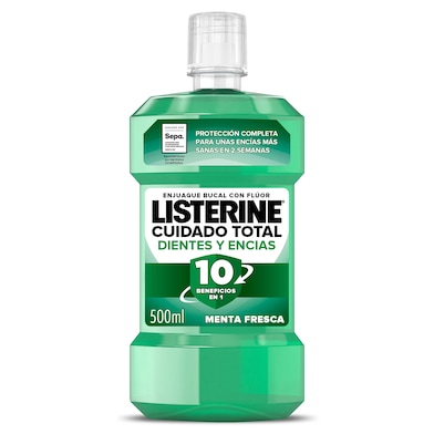 Enjuague bucal dientes y encías Listerine 500 ml-0 Enjuague bucal dientes y encías Listerine 500 ml-0