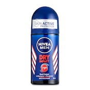 Desodorante roll-on dry impact 72 h Nivea men 50 ml