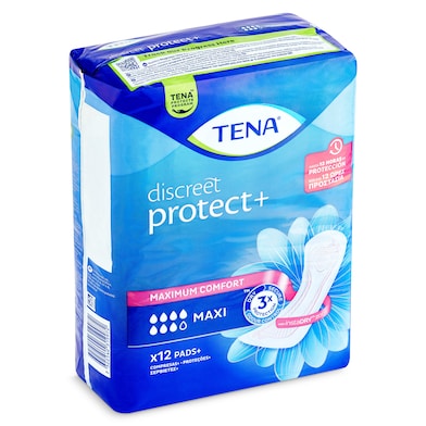 Compresas de incontinencia maxi Tena 12 unidades-0