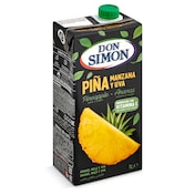 Zumo de piña, manzana y uva Don Simón 1 L