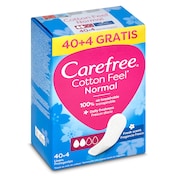 Protegeslip cotton feel Carefree 44 unidades