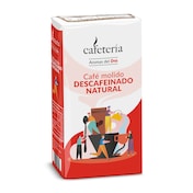 Café molido natural descafeinado Dia Cafetería 250 g