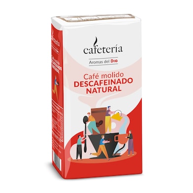 Café molido natural descafeinado Dia Cafetería 250 g-0