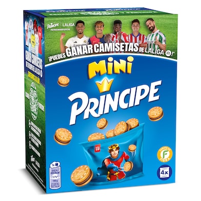 Mini galletas rellenas de chocolate Principe 160 g-0