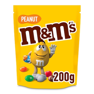 Cacahuete recubierto de chocolate con leche M&M's 200 g-0