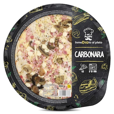 Pizza carbonara Dia Al Punto 400 g-0 Pizza carbonara Dia Al Punto 400 g-0