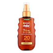 Aceite solar protector dorado sublime spf 20 Delial 150 ml