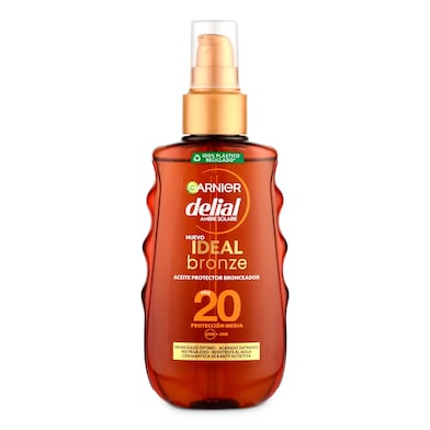 Aceite solar protector dorado sublime spf 20 Delial 150 ml-0