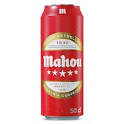 Cerveza Mahou 5 Estrellas 50 cl