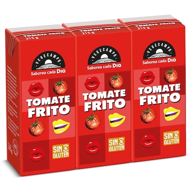 Tomate frito Dia Vegecampo 3 x 215 g-0