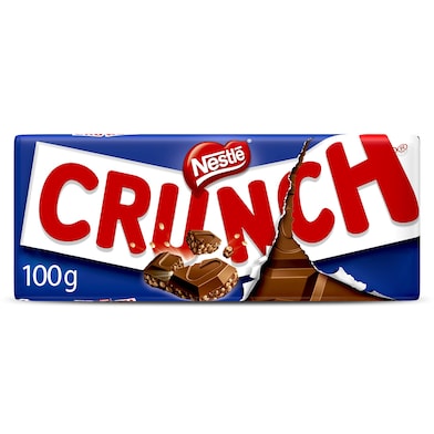 Chocolate con leche con cereales Nestlé Crunch 100 g-0 Chocolate con leche con cereales Nestlé Crunch 100 g-0