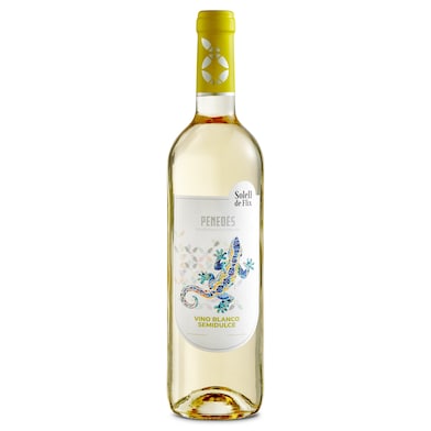 Vino blanco semidulce D.O. Penedés Solell de Flix 75 cl-0 Vino blanco semidulce D.O. Penedés Solell de Flix 75 cl-0