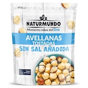 Avellanas tostadas sin sal añadida Dia Naturmundo 200 g