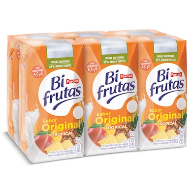Bifrutas tropical Pascual pack 6 x 200 ml-0 Bifrutas tropical Pascual pack 6 x 200 ml-0