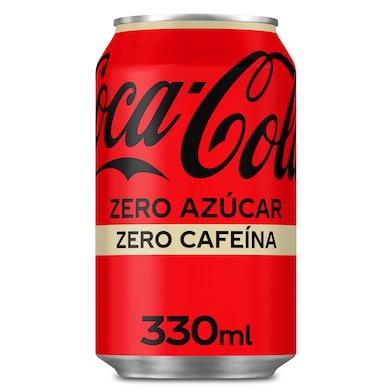 Coca-Cola zero azúcar zero cafeína 330 ml-0