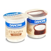 Cuajada sin azúcar Danone 2 x 135 g