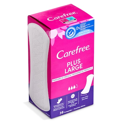 Protegeslip maxi Carefree 36 unidades-0 Protegeslip maxi Carefree 36 unidades-0