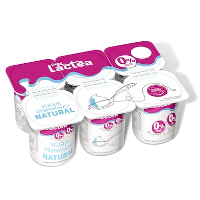 Yogur natural desnatado Dia Láctea 6 x 125 g-0