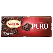Chocolate puro Valor 200 g
