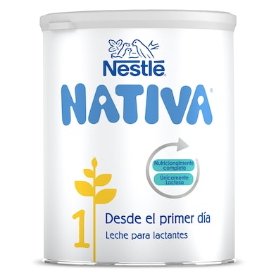 Leche infantil en polvo de inicio de 0 a 6 meses Nativa 800 g-0 Leche infantil en polvo de inicio de 0 a 6 meses Nativa 800 g-0