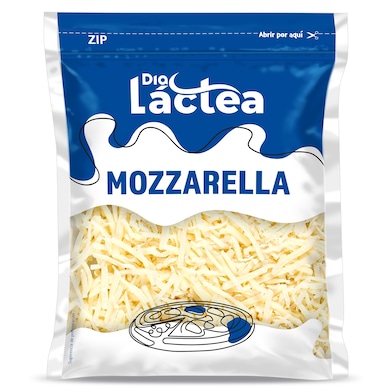 Queso mozzarella rallado Dia Láctea 200 g-0 Queso mozzarella rallado Dia Láctea 200 g-0