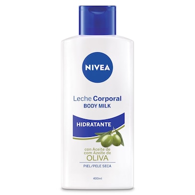 Leche corporal aceite de oliva Nivea 400 ml-0