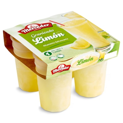 Granizado de limón Mercader 4 x 190 g-0 Granizado de limón Mercader 4 x 190 g-0