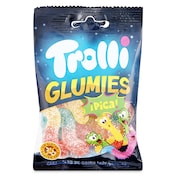 Golosinas gusanos ácidos glumies Trolli 50 g
