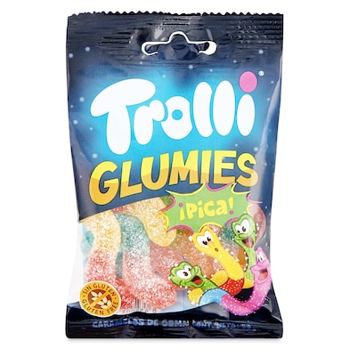 Golosinas gusanos ácidos glumies Trolli 50 g-0 Golosinas gusanos ácidos glumies Trolli 50 g-0
