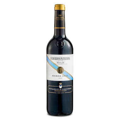 Vino tinto banda azul D.O. Rioja Federico Paternina 75 cl-0 Vino tinto banda azul D.O. Rioja Federico Paternina 75 cl-0