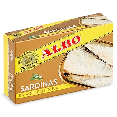 Sardinas en aceite de oliva Albo 85 g-0 Sardinas en aceite de oliva Albo 85 g-0