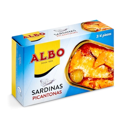 Sardinas picantes Albo 85 g-0 Sardinas picantes Albo 85 g-0