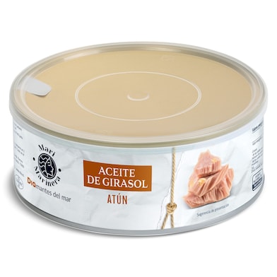 Atún en aceite de girasol Dia Mari Marinera 650 g-0