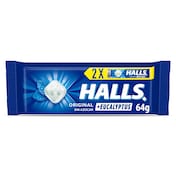 Caramelos sabor eucalipto Halls 2 x 32 g