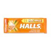 Caramelos sabor cítricos Halls 2 x 32 g