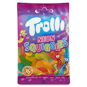 Golosinas gusanos neón Trolli 50 g