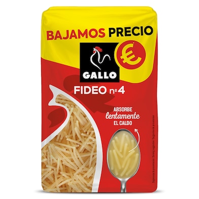 Fideo N.º 4 Gallo 450 g-0