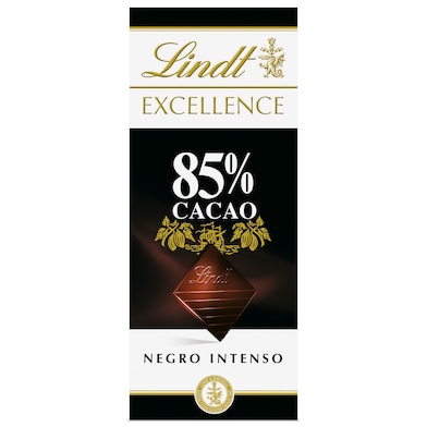 Chocolate negro 85% cacao Lindt Excellence 100 g-0 Chocolate negro 85% cacao Lindt Excellence 100 g-0