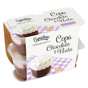 Copa de chocolate y nata Dia Caprichoso 4 x 115 g