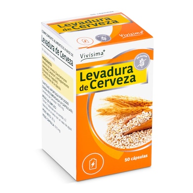Levadura de cerveza Vivisima+ 50 unidades-0 Levadura de cerveza Vivisima+ 50 unidades-0